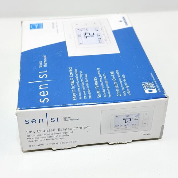 Emerson Sensi Wi-Fi Smart Programmable Thermostat 1F87U-42WF - Picture 5 of 6
